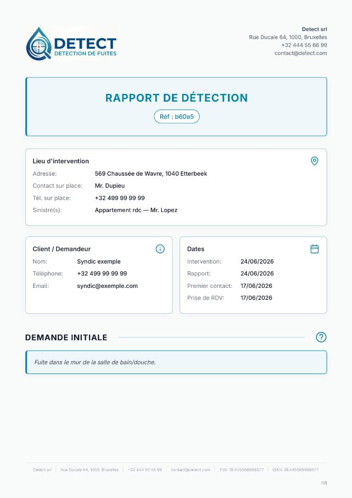 Rapport Untopo — page 1